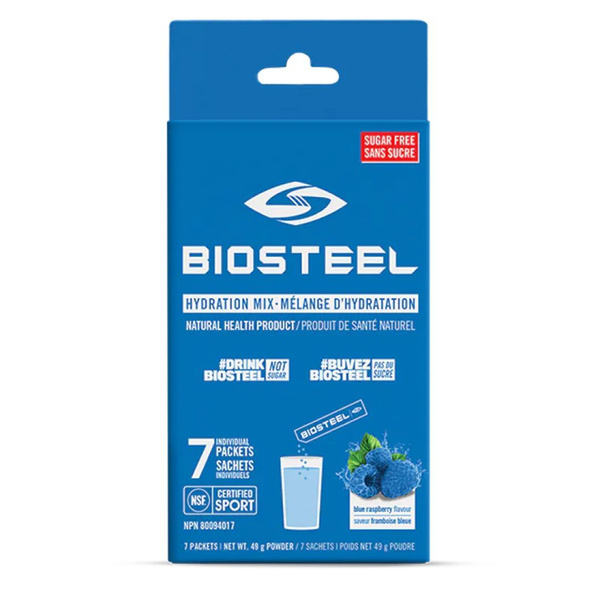 Порционный изотоник Biosteel Hydration Mix Малина-Голубика, 49гр 7 саше ...