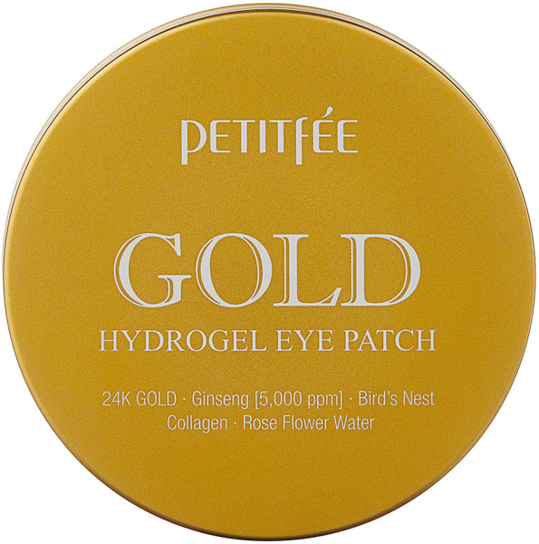 PETITFEE Патчи для глаз гидрогелевые с золотом Корея Gold Hydrogel Eye ...