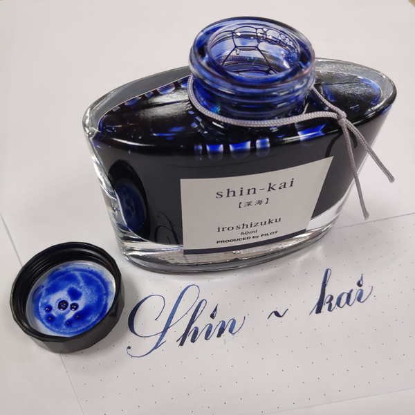 Чернила ДЛЯ ПЕРЬЕВОЙ РУЧКИ бутилированные "Iroshizuku" PILOT "SHIN-KAI ...