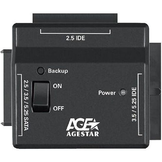 Док-станция с блоком питания для HDD SATA / IDE 2.5"/3.5" USB 2.0 ...