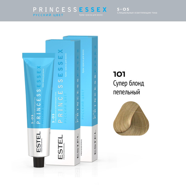 ESTEL PROFESSIONAL Крем-краска PRINCESS ESSEX S-OS для осветления волос ...