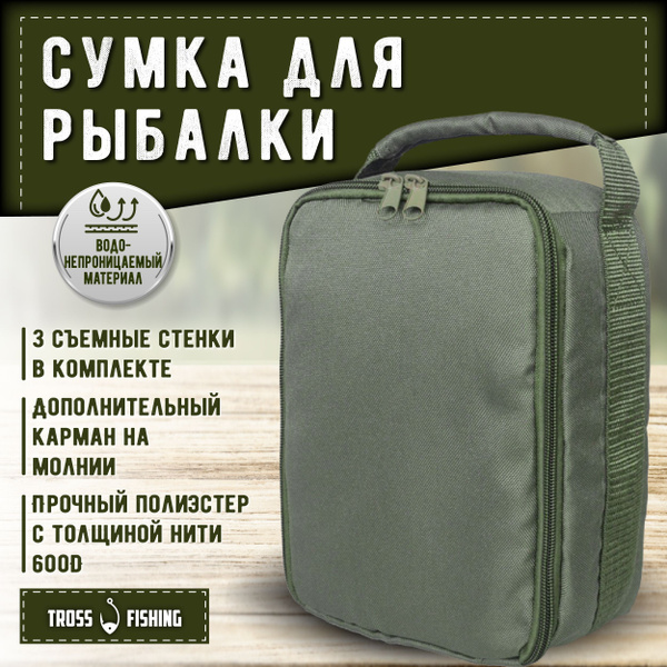 Характеристики Сумка для рыбалки для хранения рыболовных катушек и ...