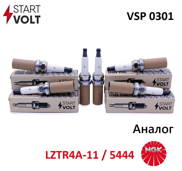 Комплект свечей зажигания Startvolt VSP0301_6 - купить по выгодным ...