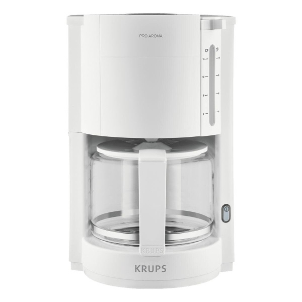 Krups Кофеварка капельная S0R1Z07CBIG, белый - купить с доставкой по ...