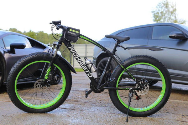 Велосипед Фэтбайк Fatbike Richiesto 26" Вездеход на широких колесах На ...