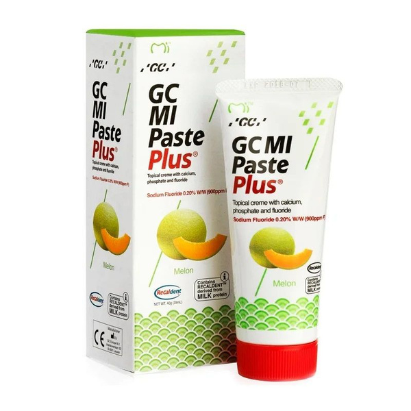 Mi Paste Plus Дыня Ми Паста Плюс гель с фтором для реминерализации 40гр ...