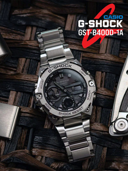 Мужские наручные часы Casio G-Shock G-Steel GST-B400D-1A - купить с ...