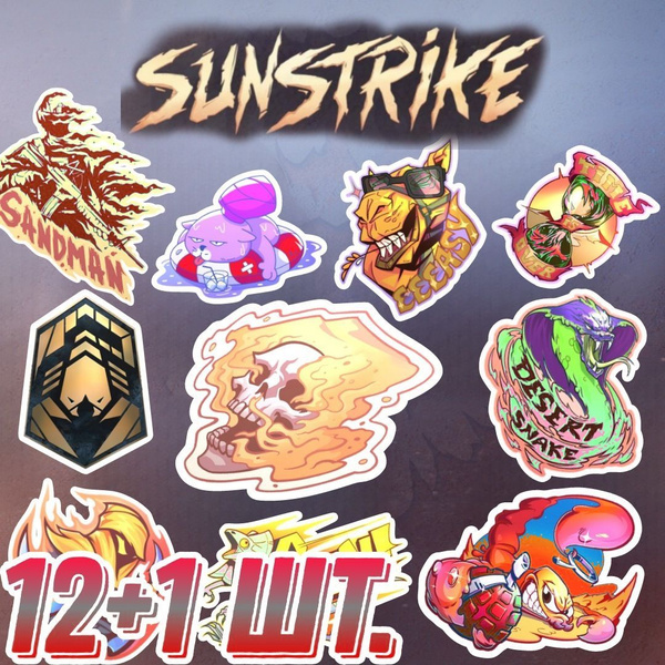 наклейки Standoff 2 Sunstrike - купить с доставкой по выгодным ценам в ...