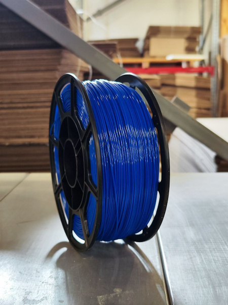 Пластик для 3D печати PETG МАКО 1.75 "Ультрамарин" (Светло-Синий), 1 кг ...