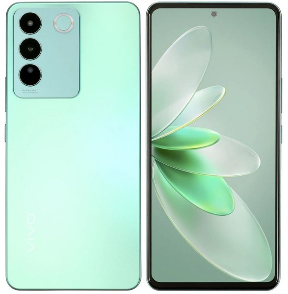 Смартфон Vivo V27e зеленый 128 ГБ - купить по выгодной цене в интернет ...