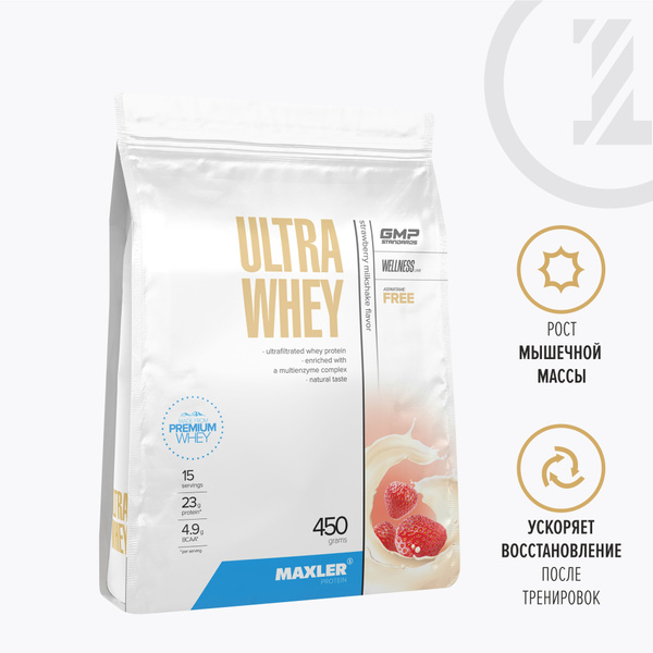 Протеин сывороточный для мужчин и женщин Maxler Ultra Whey 450 гр ...