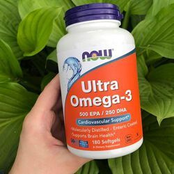 Now Ultra Omega Ультра Омега-3, 180 капсул - купить с доставкой по ...