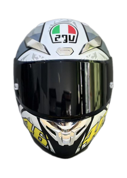 AGV Мотошлем avg k1s K1 S белый, светло-серый - купить с доставкой по ...