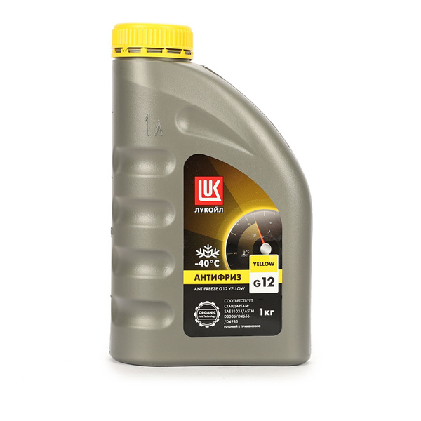 Антифриз ЛУКОЙЛ (LUKOIL) G12 YELLOW купить по выгодной цене в интернет ...