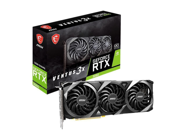 Видеокарта GeForce RTX 3060, 12 ГБ GDDR6 - купить по низким ценам в ...