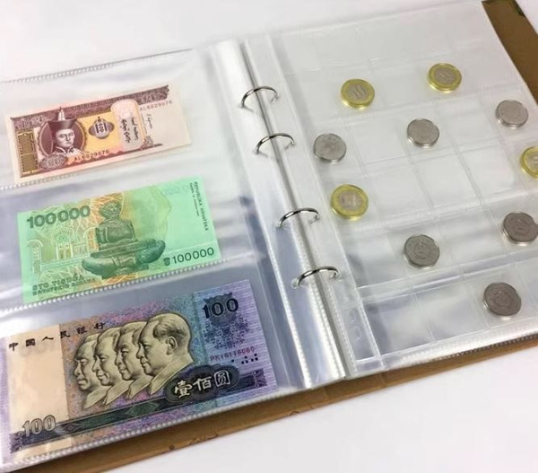 Альбом для коллекционирования на 120 монет и 360 банкнот - купить с ...