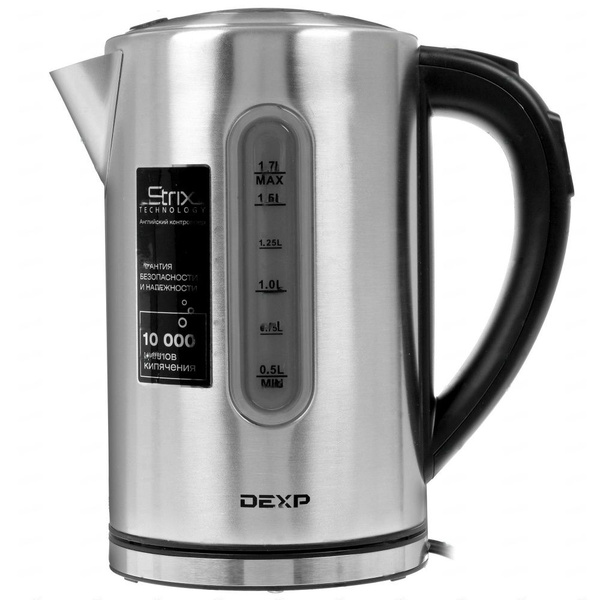 Электрочайник DEXP ME-5010 Smart серебристый купить на OZON по низкой ...