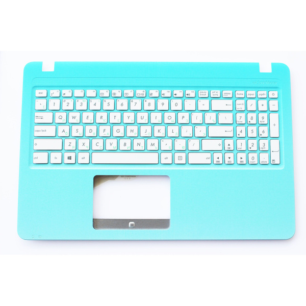 Kлавиатура для ноутбука Asus X540 Русская раскладка, с синий корпусом ...