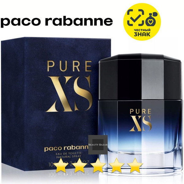 Paco Rabanne Pure XS Туалетная вода 100 мл (332143043)