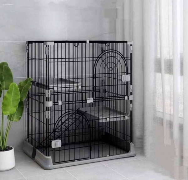 Клетка для кошек Dogland, 2 этажа, 100х65х120 см с поддоном - купить с ...