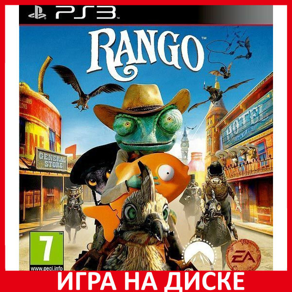 Игра Rango Ранго_PlayStation 3_Blu-ray (PlayStation 3, Английская ...