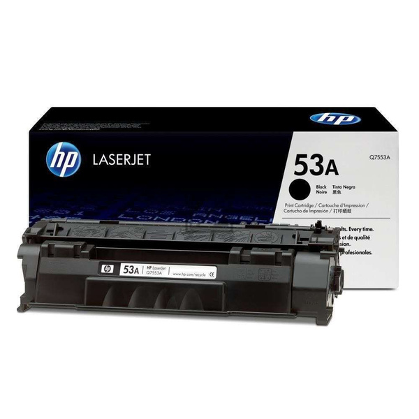 Расходник для печати HP Картридж Q7553A, Черный (black), для лазерного ...