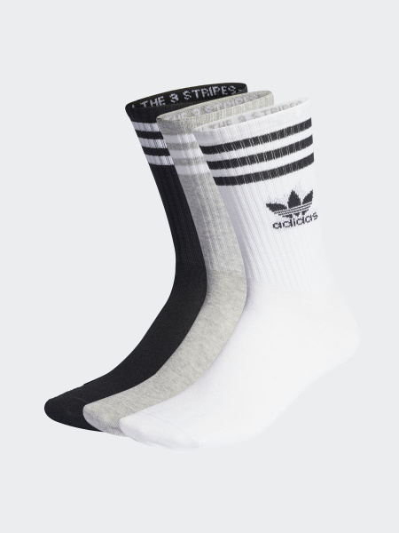 Комплект носков adidas Originals Crew Sock 3Str - купить с доставкой по ...
