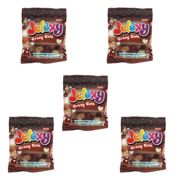 Мармелад жевательный Jelaxy Crazy Cola 5 уп по 80 гр - купить с ...