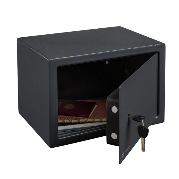 Сейф 16 л с ключевым замком 35x23x25 см сталь STANDERS купить по ...