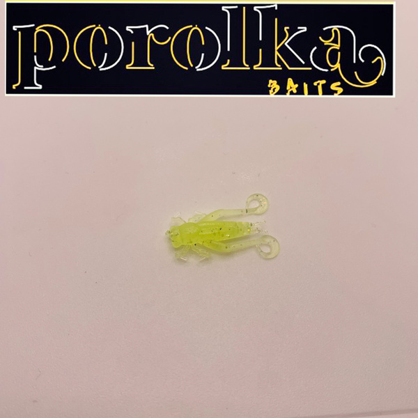 Силиконовая съедобная приманка для рыбалки POROLKA BAITS 20 мм УПАКОВКА ...