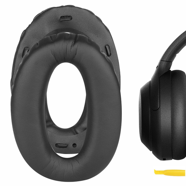 Сменные амбушюры из протеиновой кожи для наушников WH1000XM2, MDR-1000X ...