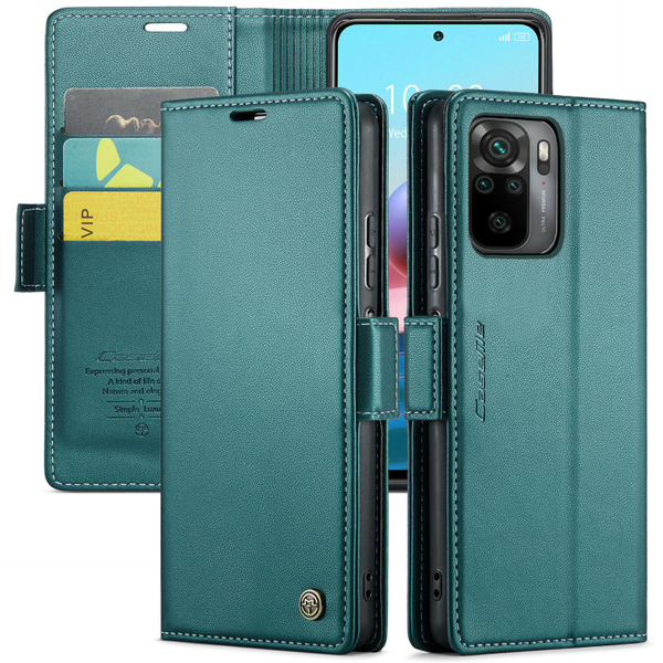 Кожаный чехол Ксиаоми Редми Нот 10 4G и Нот 10C, Чехол Redmi Note 10S ...