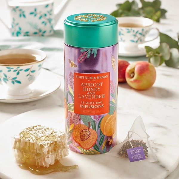 Чайный напиток абрикосов, меда и лаванды Fortnum&Mason Apricot, Honey ...