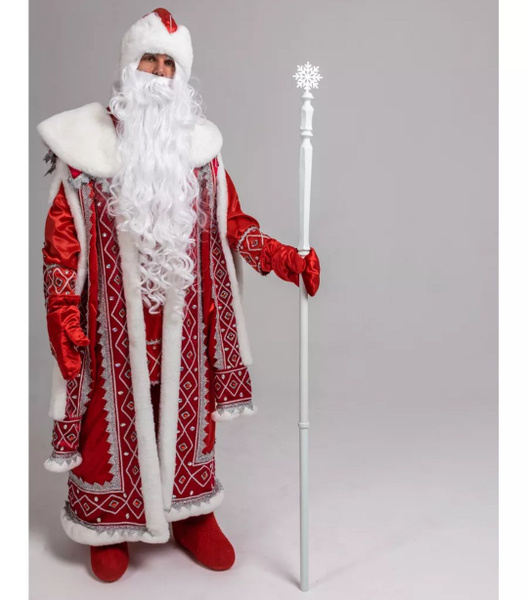 Посох Деда Мороза Резной - купить по доступным ценам в интернет ...