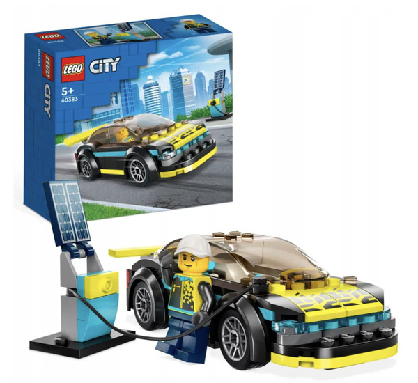 Конструктор Lego City Электрический спорткар 60383 - купить с доставкой ...