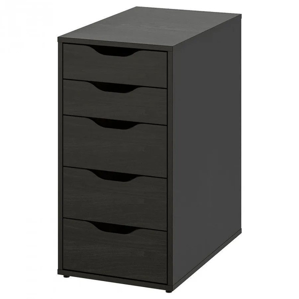 Комод IKEA ИКЕА АЛЕКС 5 ящиков, 36x58x70 см, 5 ящ. - купить по выгодной ...