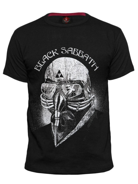 Футболка RockMerch, размер 4, цвет черный, 100% хлопок - купить по ...