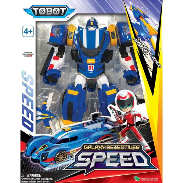 Трансформер Tobot Спиди Детективы Галактики (23х15 см) ,Young Toys ...
