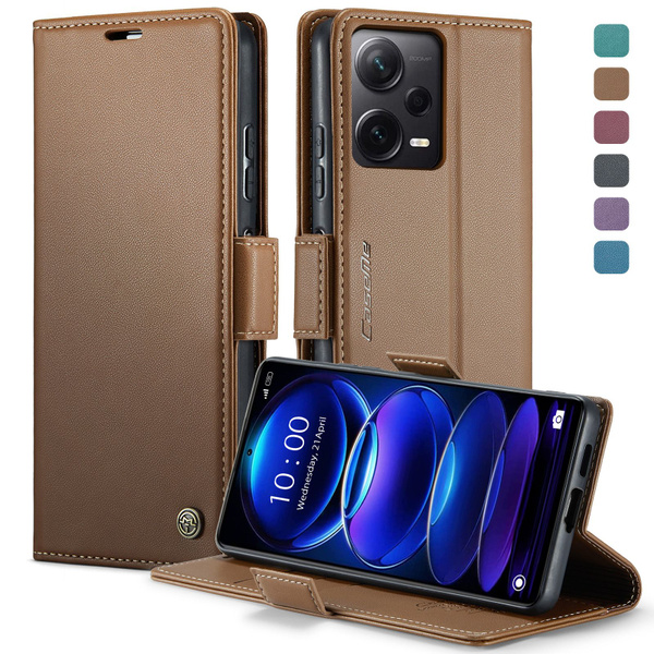 Caseme Кожаный чехол для Xiaomi Redmi Note 12 Pro Plus+ 5G /Сяоми Нот ...