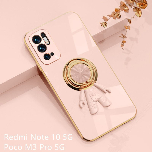 Гальванический чехол для Xiaomi Redmi Note 10 5G / POCO M3 Pro с ...