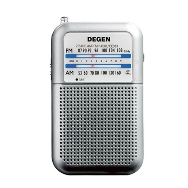 Радиоприемник Degen DE333 AMFM, портативная мини-ручка, карманный ...