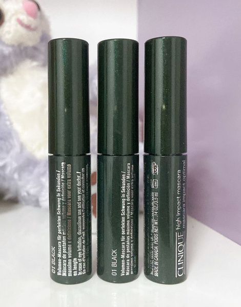 CLINIQUE Универсальная тушь для ресниц High Impact, black, 3.5мл Три ...