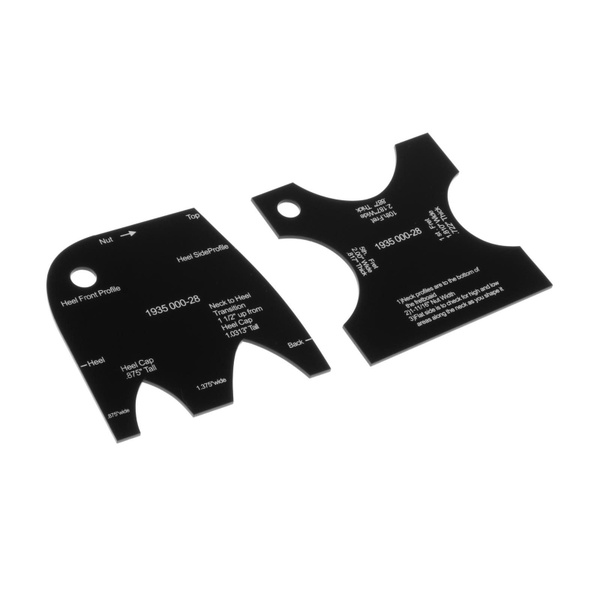 Многофункциональный шаблон накладки на гриф гитары 10x10 см - купить с ...