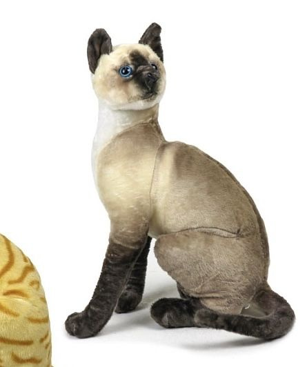 Кот большой , 40 см. Мягкая игрушка кот, сиамский - купить с доставкой ...