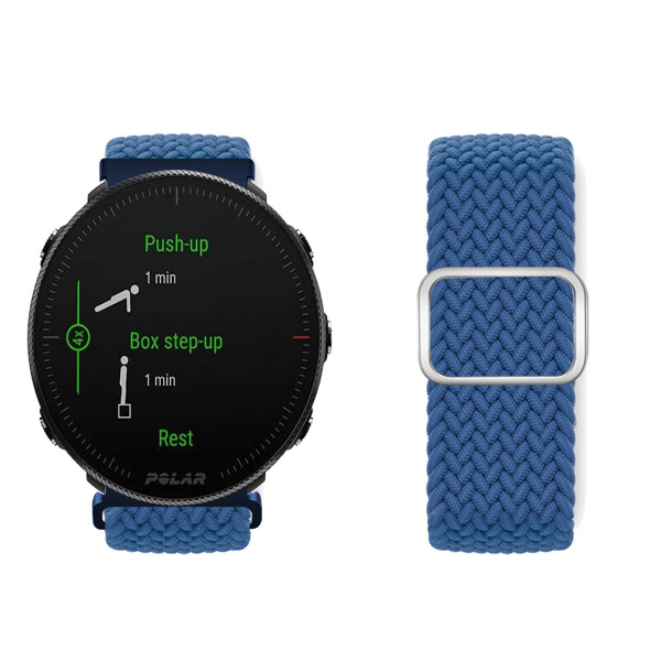 Эластичный тканевый ремешок для Polar Vantage M2 / Vantage M с ...