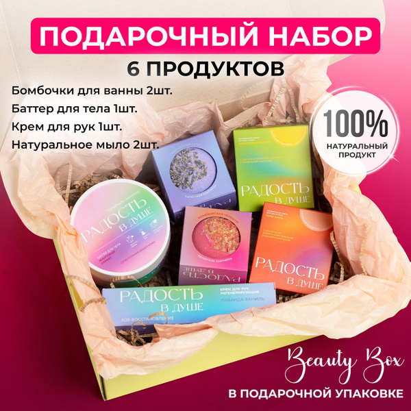 Подарочный бокс с косметикой для ухода - купить с доставкой по выгодным ...