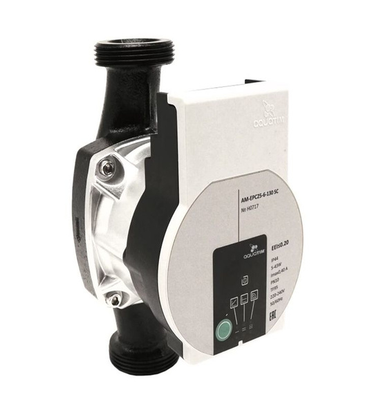 Циркуляционный насос Aquatim am-epc25-6-180_белый, 230 л/мин - купить ...