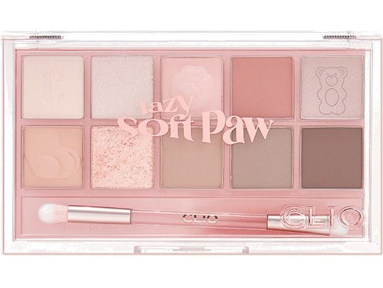 Палетка теней для век Clio Lazy soft paw - купить с доставкой по ...