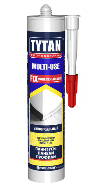 Монтажный клей Tytan Professional Multi-use (плинтусы, панели, профили ...