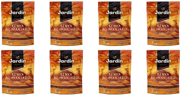 Кофе растворимый Jardin Kenya Kilimanjaro, м/у, 150 г (комплект 8 шт ...